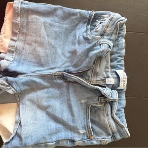 Wax Jean Light Blue Denim Shorts